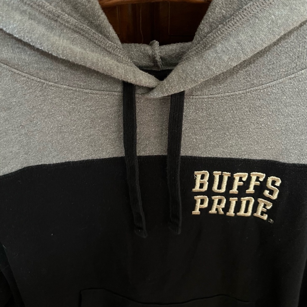 PINK VS 5th and Ocean Collab CU Boulder Buffs Hoodie - Picture 3 of 7